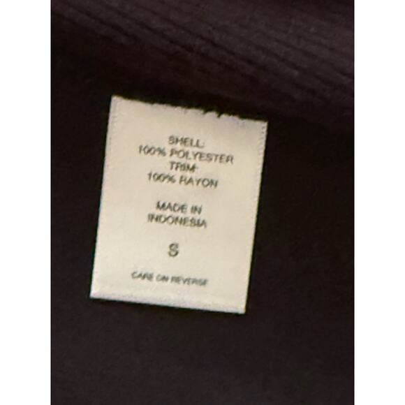 Vtg Y2k Ruffled Cardigan Jacket women Sz S Witchy Whimsigoth Goth Dark Romantic - Picture 11 of 12